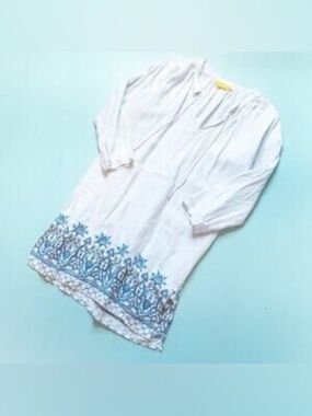 Roberta Roller Rabbit 100% Linen Dress